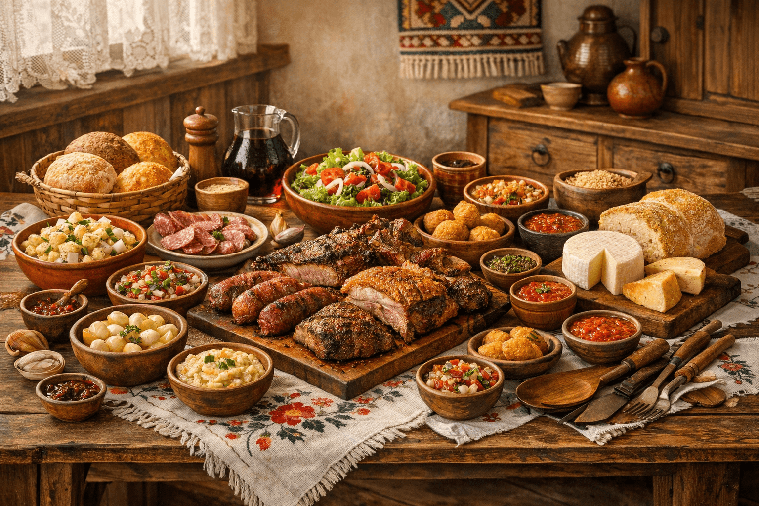 sabores típicos dos vales